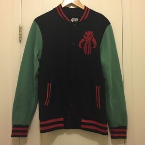 Star Wars boba fett bomber jacket/sweatshirt